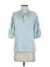 Rails 100% Lyocell Blue 3/4 Sleeve Blouse Size XS - photo 1