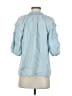 Rails 100% Lyocell Blue 3/4 Sleeve Blouse Size XS - photo 2