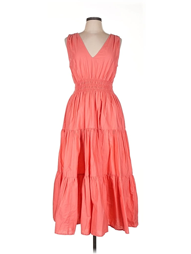 MAEVE BY ANTHROPOLOGIE Pre-owned Casual Dress In Orange