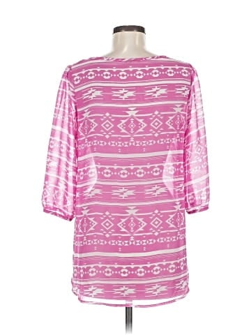 Francesca's 3/4 Sleeve Blouse (view 2)