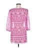 Francesca's Pink 3/4 Sleeve Blouse Size M - photo 2