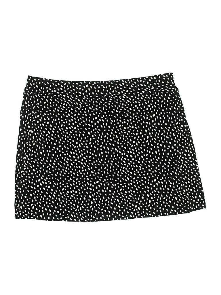 Pre-owned Susan Graver Skort In Black