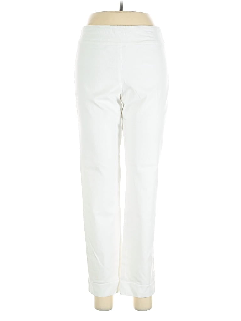 Pre-owned Krazy Larry Casual Pants In White
