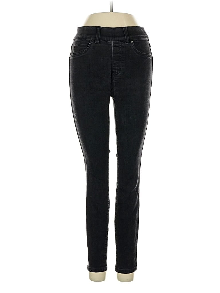 Pre-owned Spanx Jeans In Black