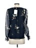 Joie 100% Polyester Blue 3/4 Sleeve Blouse Size XS - photo 2