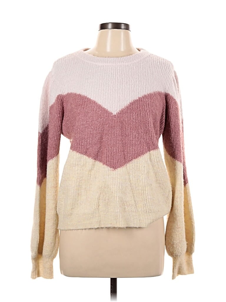 Pre-owned Vero Moda Pullover Sweater In Pink