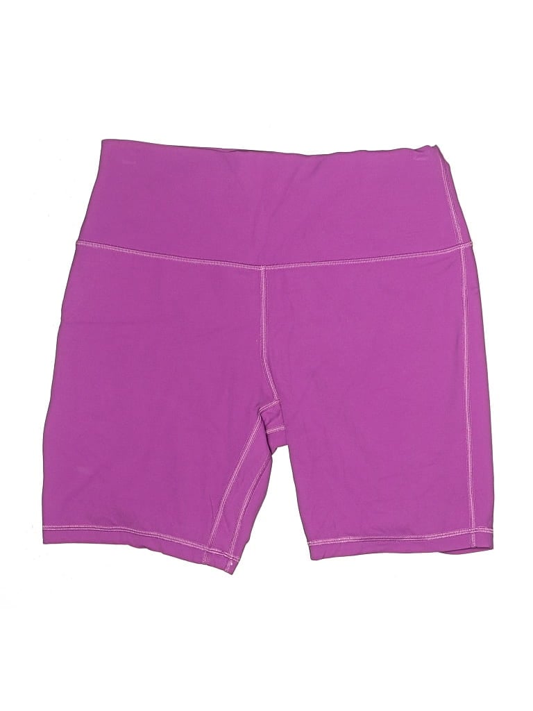 Pre-owned Lululemon Athletica Athletic Shorts In Purple