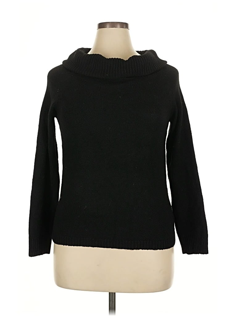 Pre-owned Cider Turtleneck Sweater In Black
