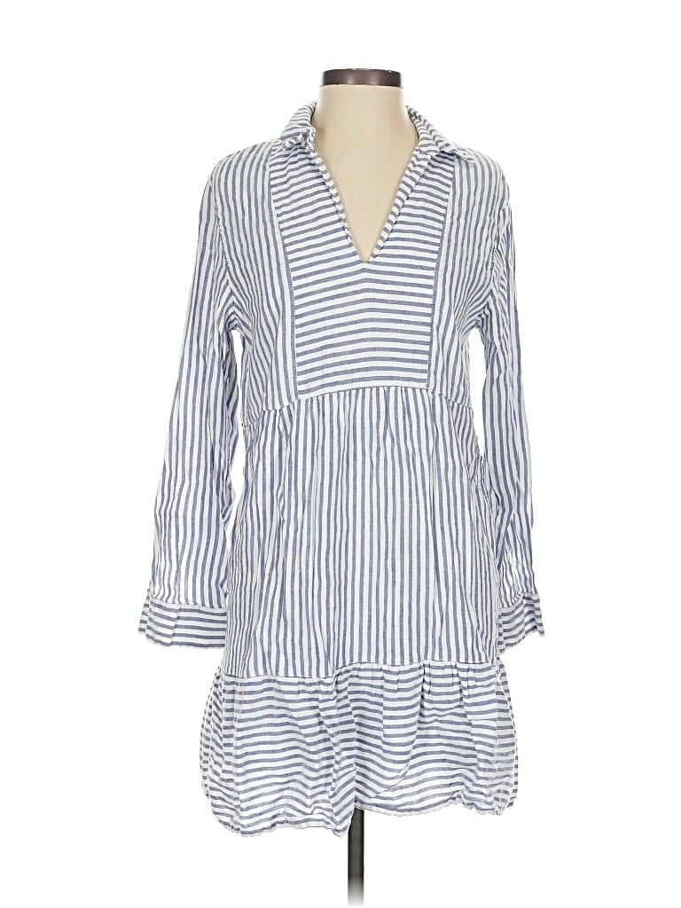 Pre-owned Tommy Bahama Casual Dress In Blue