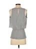 Theory 100% Silk Gray Sleeveless Silk Top Size 00 - 0 - photo 2