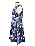 Cynthia Rowley Graphic Blue Cocktail Dress Size 10 - photo 5
