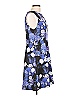 Cynthia Rowley Graphic Blue Cocktail Dress Size 10 - photo 4