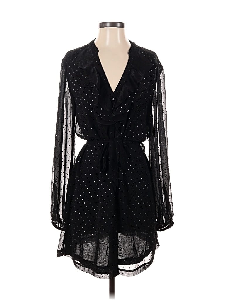 Pre-owned Paige Casual Dress In Black