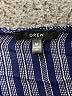 Drew 100% Rayon Blue 3/4 Sleeve Blouse Size M - photo 3
