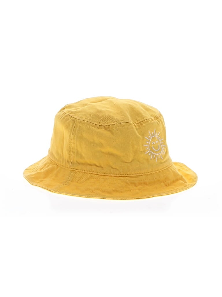 Pre-owned Assorted Brands Kids' Bucket Hat In Yellow