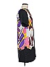 Tibi 100% Silk Graphic Black Casual Dress Size 6 - photo 4