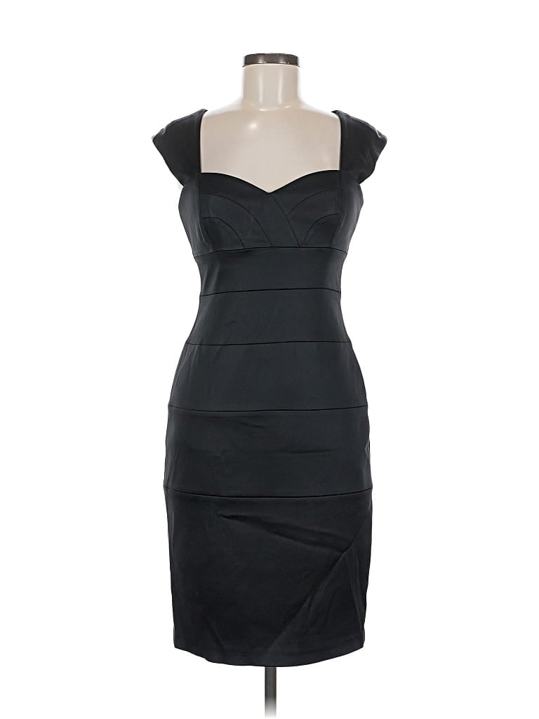 Pre-owned Jax Cocktail Dress In Black