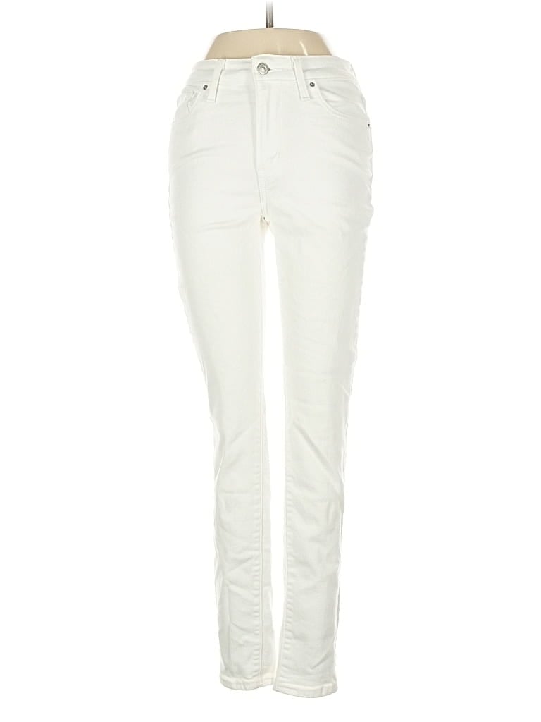 Pre-owned Levi's Jeans In White