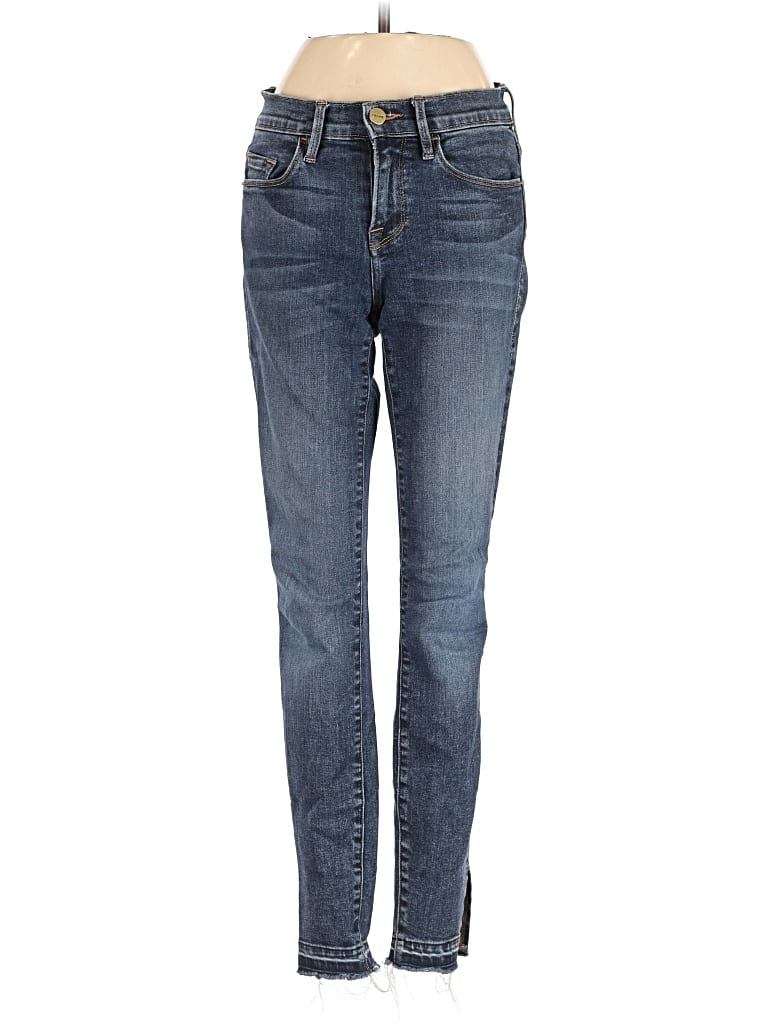 Pre-owned Frame Jeans In Blue