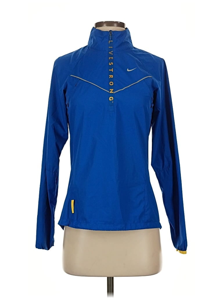 Pre-owned Nike Track Jacket In Blue