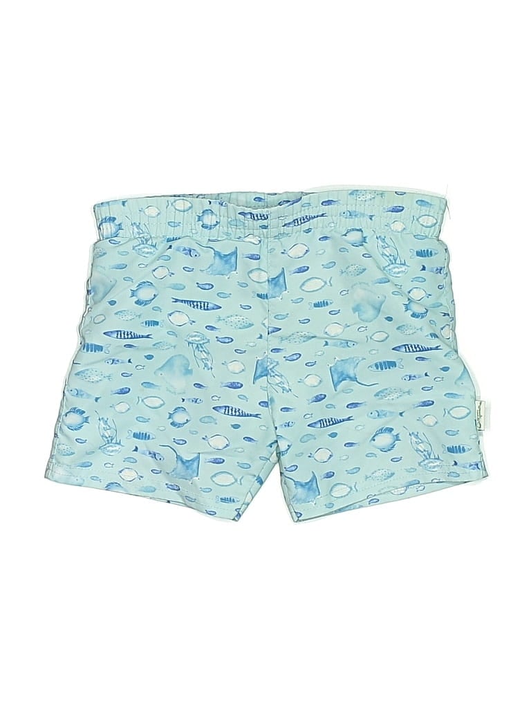 Pre-owned Green Sprouts Babies' Board Shorts In Blue