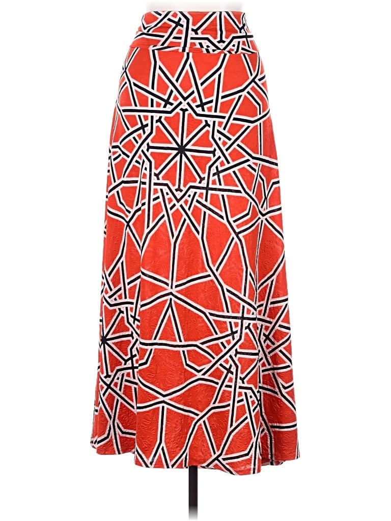 Pre-owned Lularoe Casual Skirt In Orange