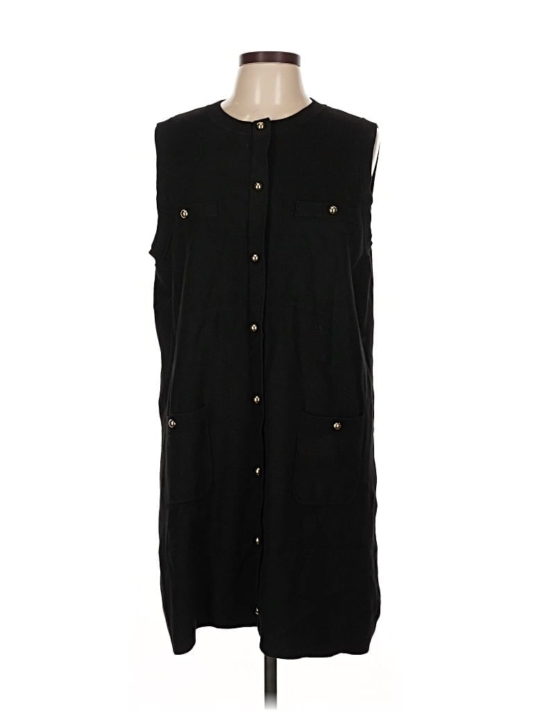 Pre-owned H&m Casual Dress In Black