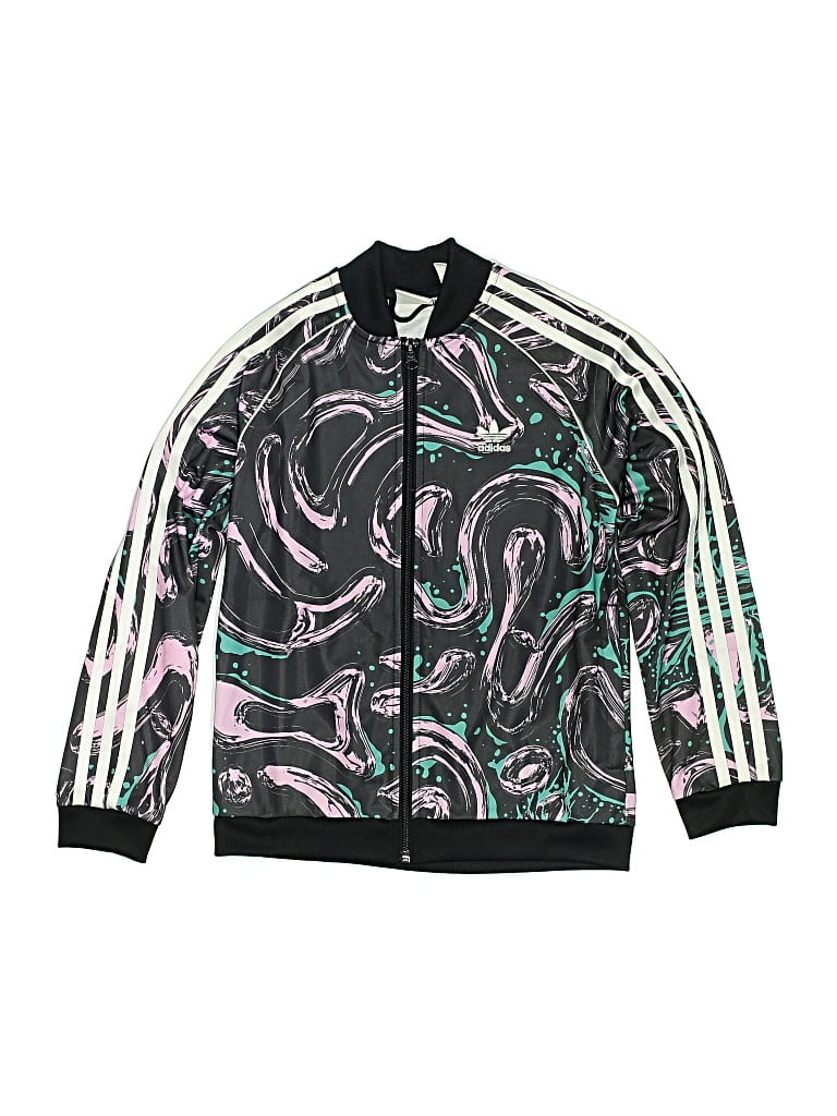 Pre-owned Adidas Originals Kids' Track Jacket In Black