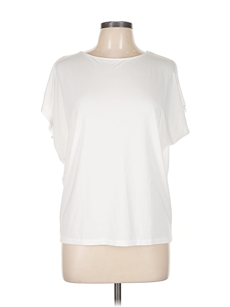 Pre-owned Uniqlo Short Sleeve T-shirt In White