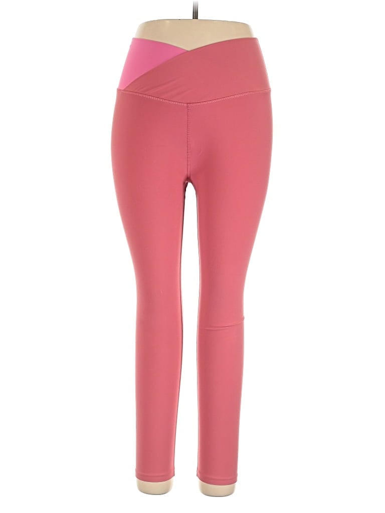 Pre-owned Peloton Active Pants In Pink
