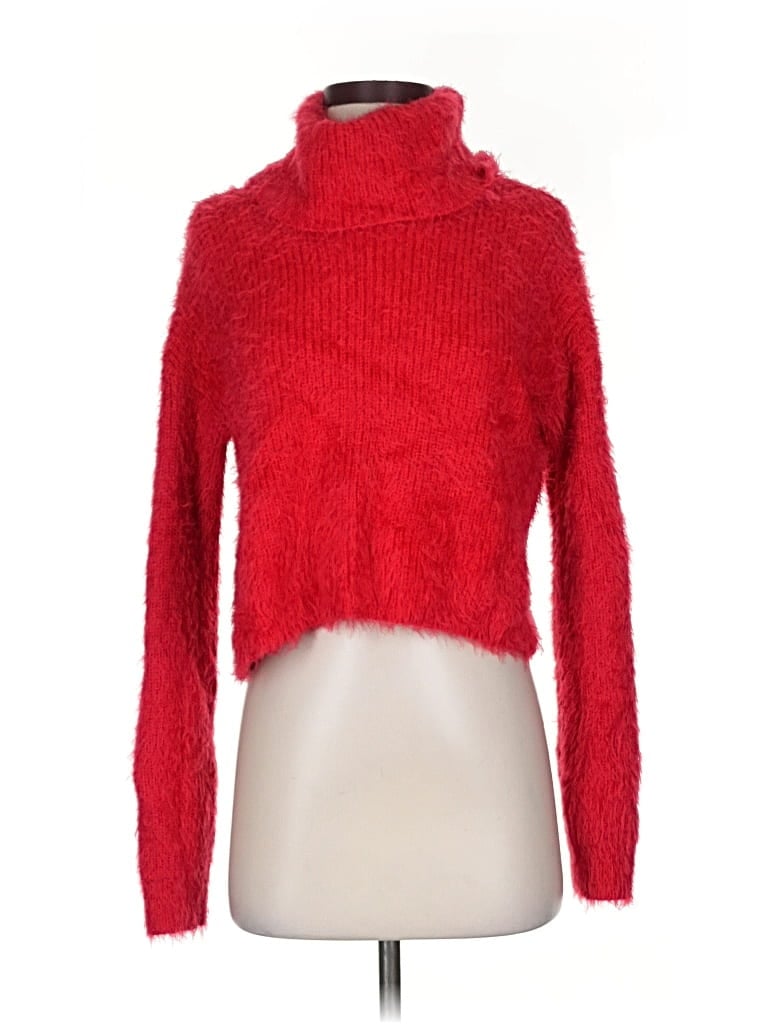 Pre-owned Jack By Bb Dakota Turtleneck Sweater In Red