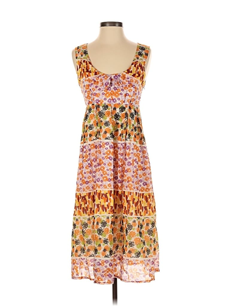 Pre-owned Aryeh Casual Dress In Orange