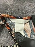 H&M Print Orange Cocktail Dress Size L - photo 6