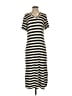 Unbranded Stripes Black Casual Dress Size S - photo 1