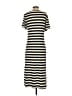 Unbranded Stripes Black Casual Dress Size S - photo 2