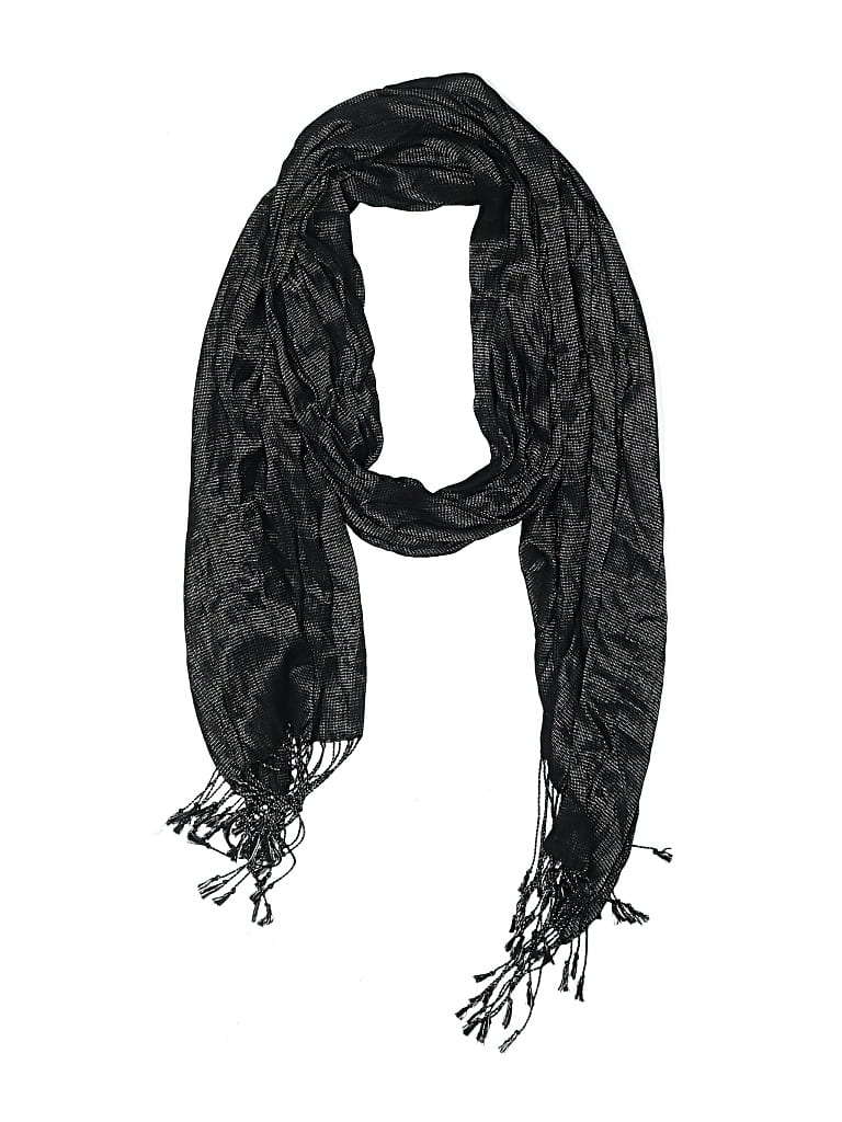 Pre-owned Unbranded Scarf In Black