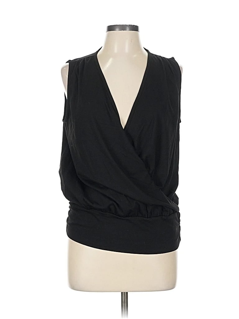 Pre-owned Anrabess Sleeveless T-shirt In Black