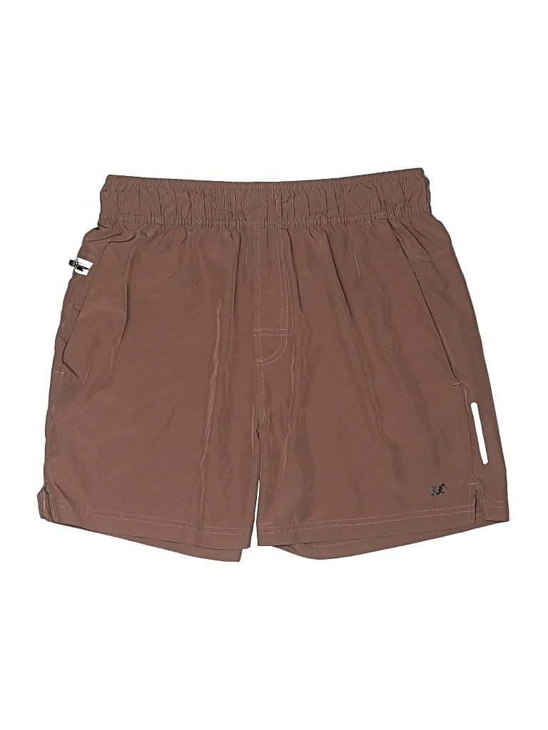 Pre-owned Leg3nd Athletic Shorts In Brown