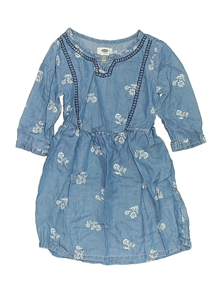 Pre-owned Old Navy Kids' Dress In Blue
