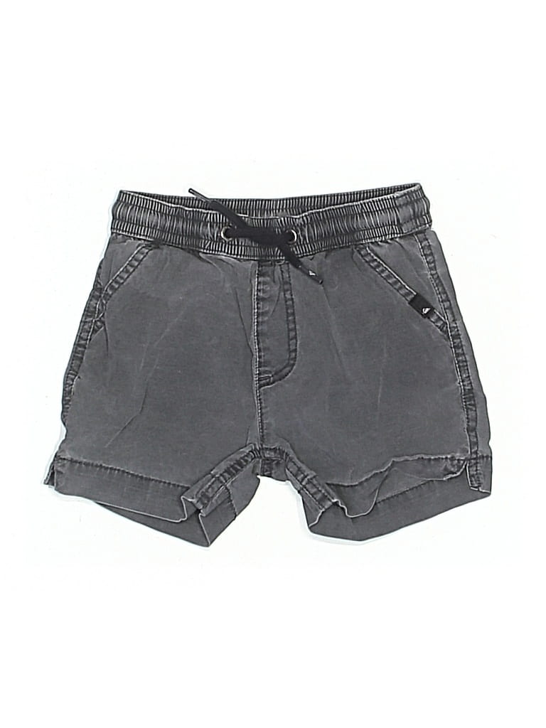 Pre-owned Quiksilver Kids' Denim Shorts In Gray
