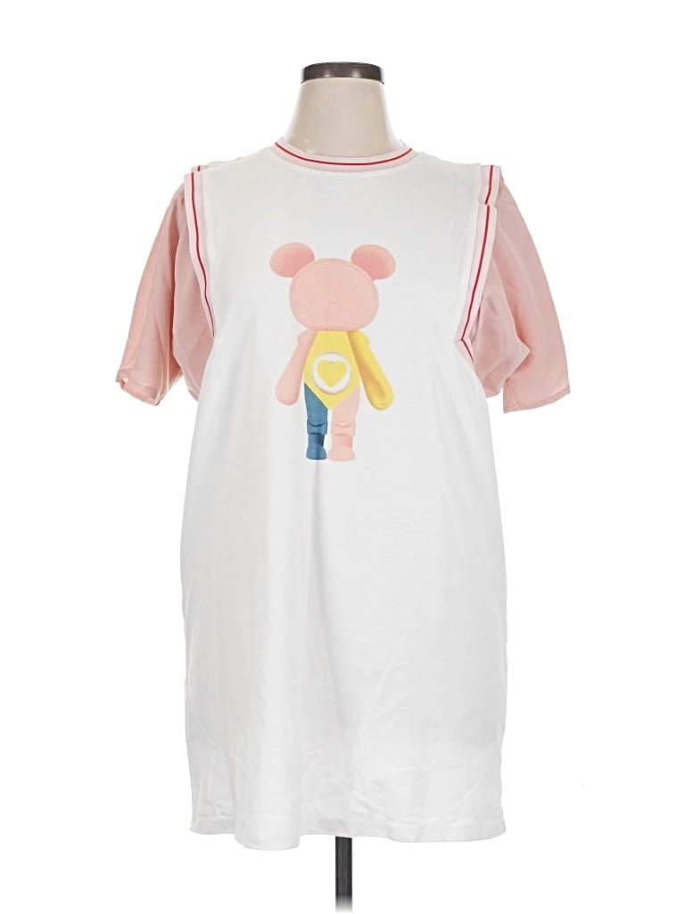 Pre-owned Assorted Brands Short Sleeve T-shirt In White