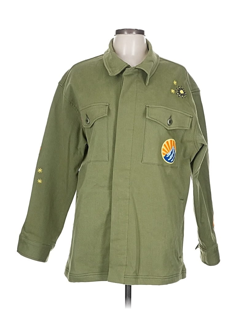 Pre-owned Electric & Rose Jacket In Green