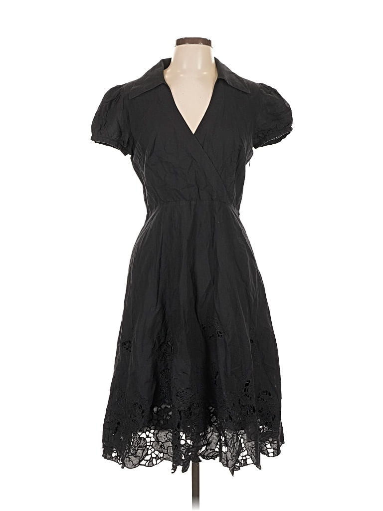 Pre-owned Bcbgmaxazria Casual Dress In Black