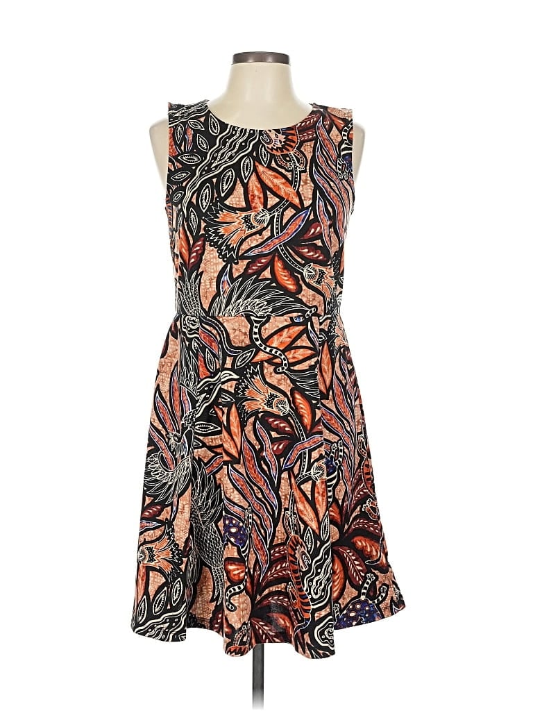 Pre-owned H&m Cocktail Dress In Orange