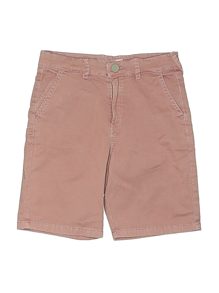 Pre-owned Zara Kids' Khaki Shorts In Brown