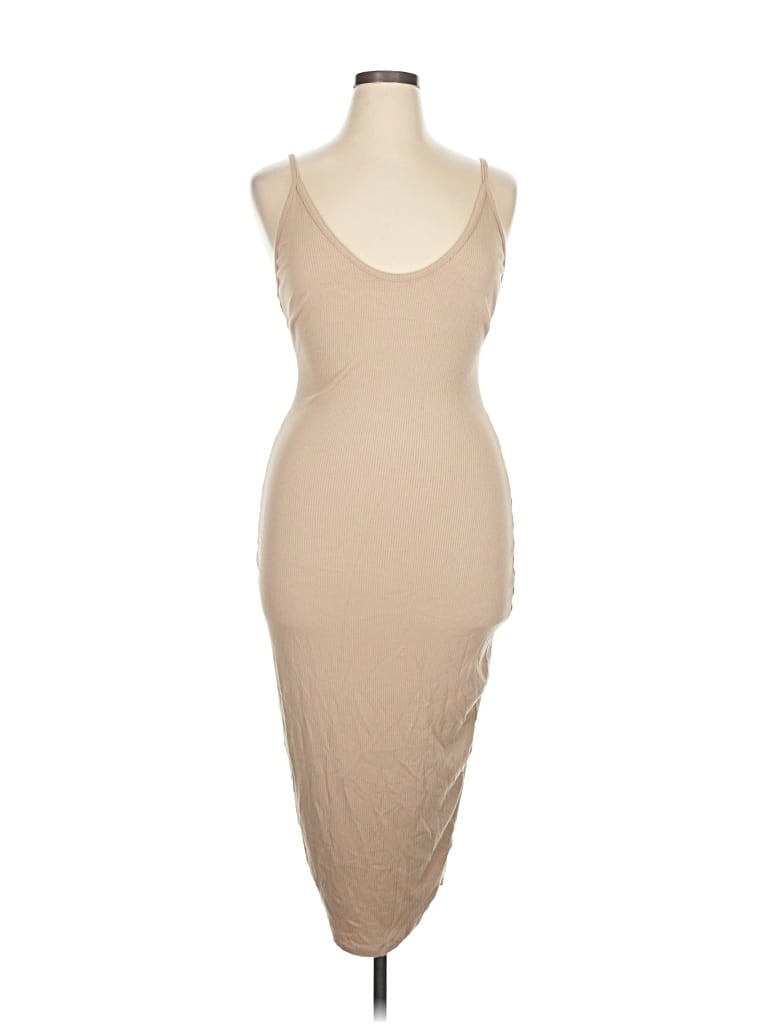 Pre-owned Fashion To Figure Cocktail Dress In Brown