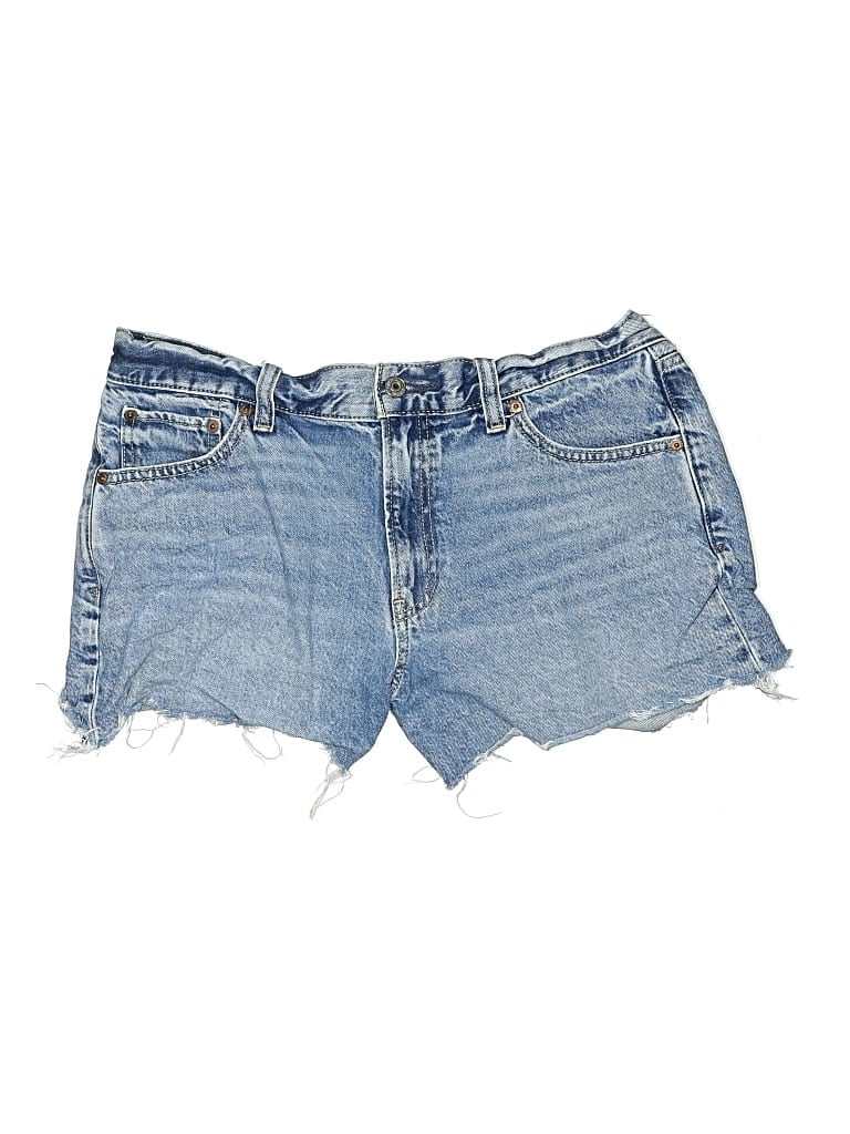 Pre-owned Gap Denim Shorts In Blue