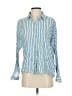 BDG 100% Cotton Stripes Blue Long Sleeve Button-Down Shirt Size S - photo 1