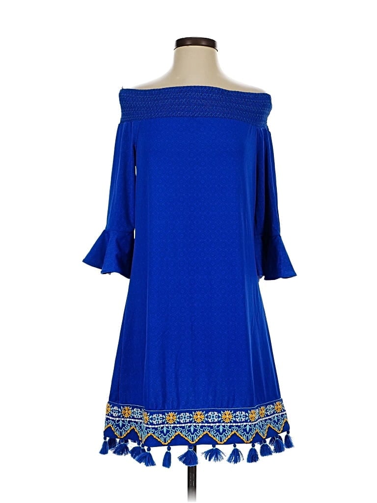 Cabana Life Casual Dress In Blue