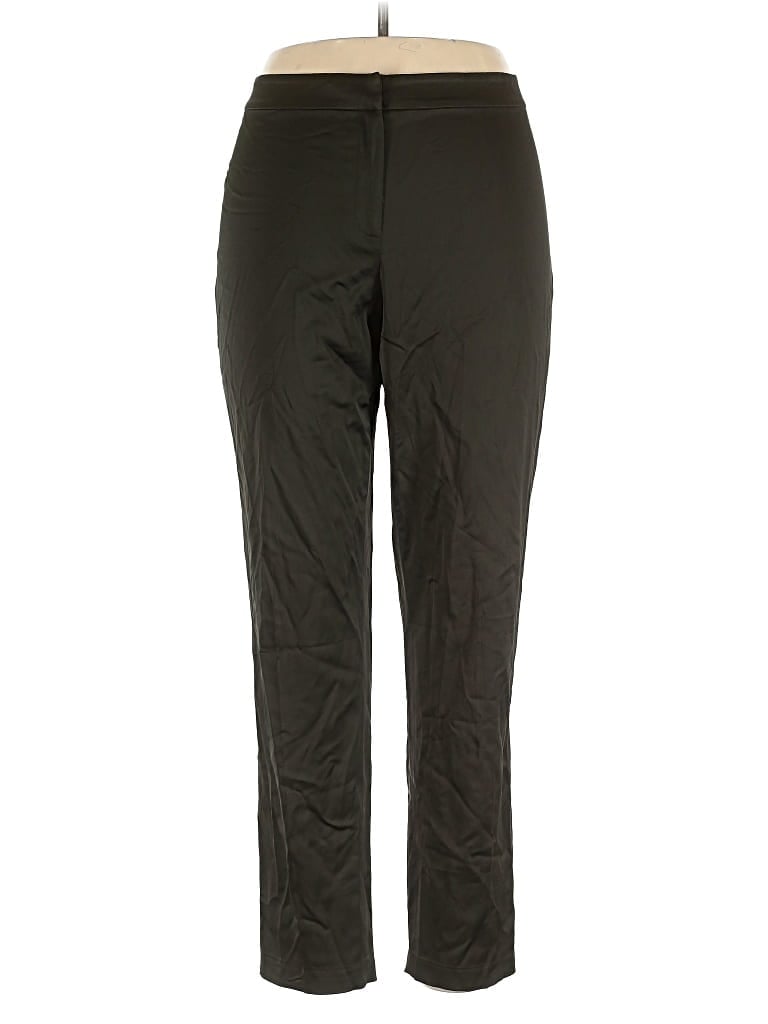 Pre-owned Eileen Fisher Active Pants In Green